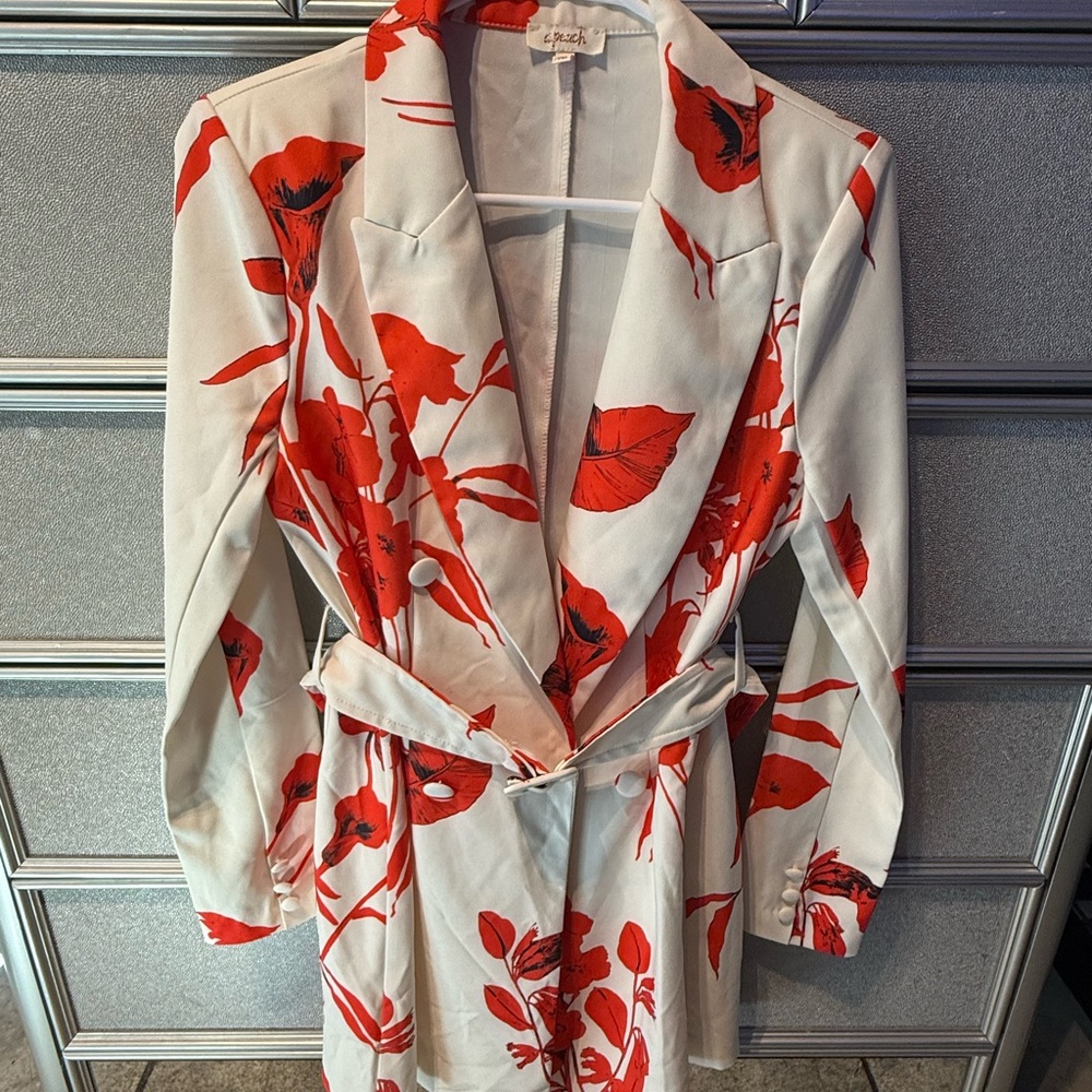 Floral Print Women's Jacket